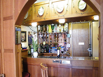 Tudor court falmouth has a fully licenced bar